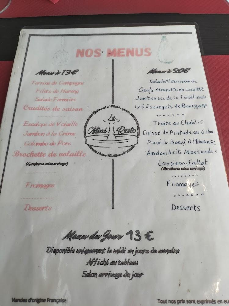 Mini Resto - Menu Image 2